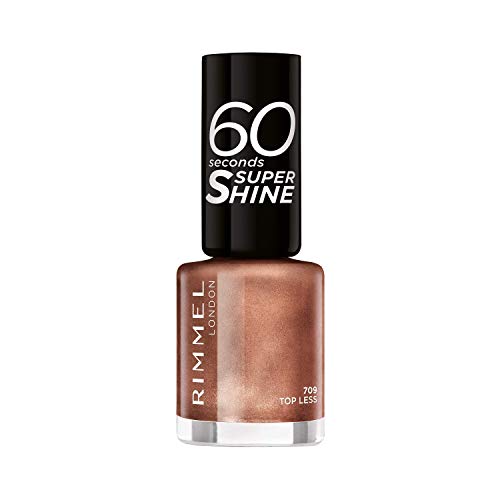 Rimmel London 60 Seconds Super Shine #709-Top Less 8 ml - 1 unidad