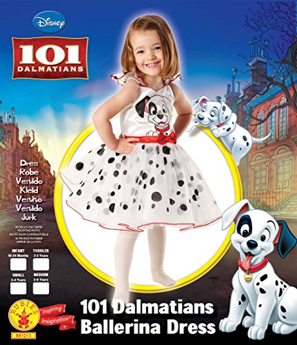 Rubie's- Disfraz infantil de 101 Dalmatas de bailarina (881213-T)