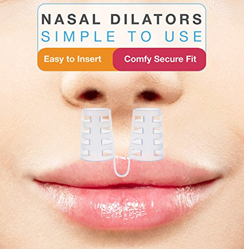 Runesol Dilatador Nasal - Antironquidos Nasal Dejar De Roncar - Dilatadores Nasales anti ronquido soluciones - Antirronquidos - Alivia Apnea Del Sueño, Respiración Fuerte Y Congestión Nasal