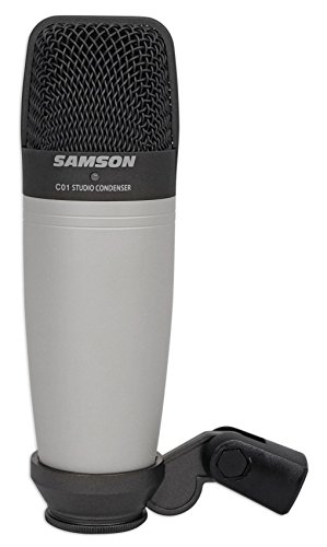 Samson SAC01 - Micrófono condensador de estudio (tamaño grande)