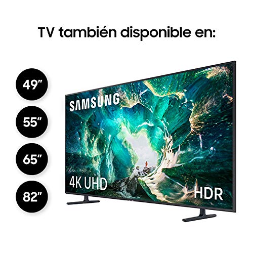 Samsung 4K UHD 2019 UE55RU8005 - Smart TV de 55" con Resolución 4K UHD, Wide Viewing Angle, HDR (HDR10+), Procesador 4K, One Remote Control, Apps en Exclusiva y Compatible con Alexa