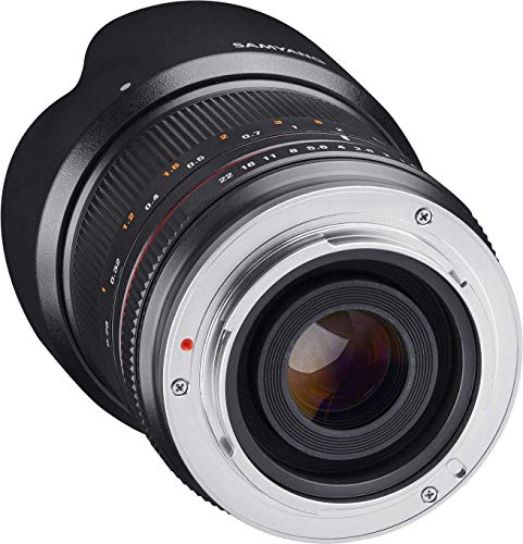 Samyang CSC-Mirrorless - Objetivo fotográfico para Sony E (21mm F1.4 ED AS UMC CS), Negro