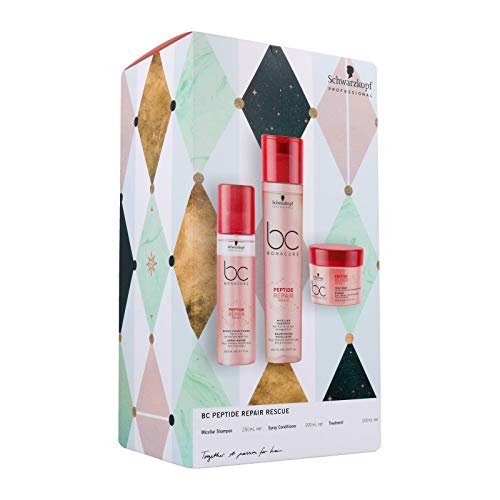 Schwarzkopf bonacure peptide repair rescue pack x-mas