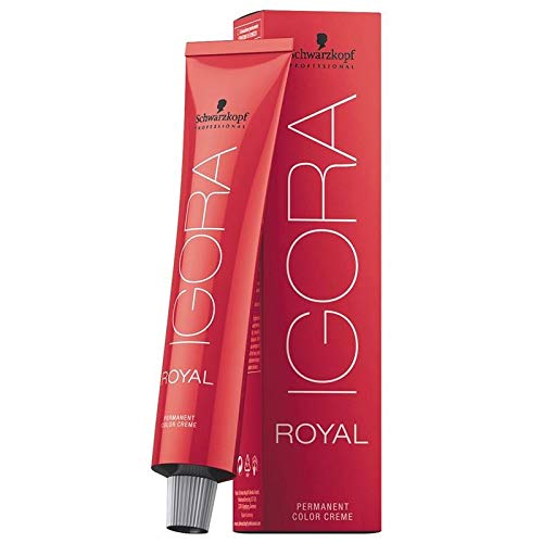 Schwarzkopf Igora Royal 8-77 - Light Blonde Copper Extra Hair Colour / Tint 60ml Tube by Ignora Royal