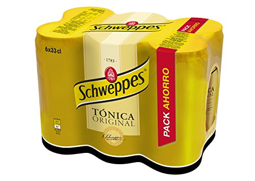 Schweppes Tónica - 6 latas