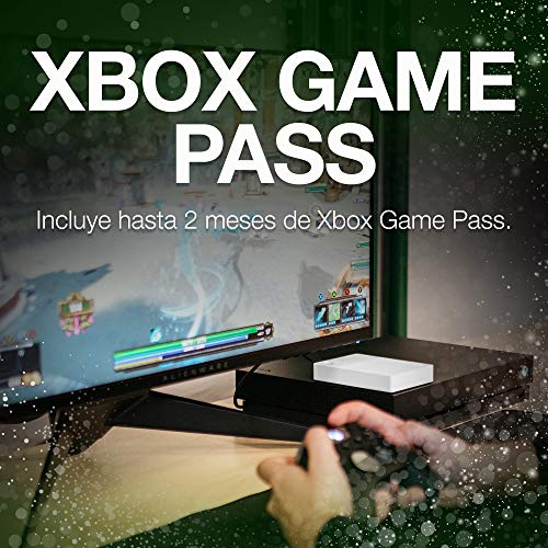 Seagate Game Drive para Xbox, 4 TB, Disco duro externo, HDD portátil, USB 3.0, Blanco, diseñado para Xbox One, 2 meses de suscripción a Xbox Game Pass (STEA4000407)