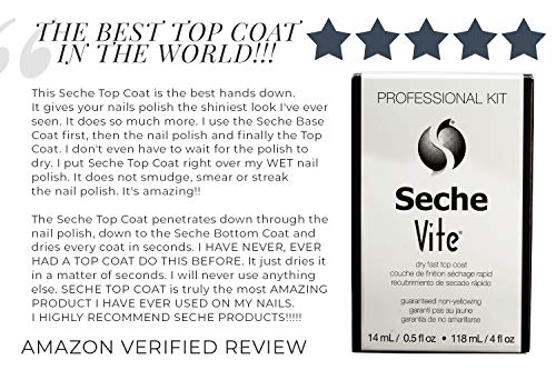 Seche Vite Top Coat - Kit Profesional 1 Y 14 250000 g (83050)