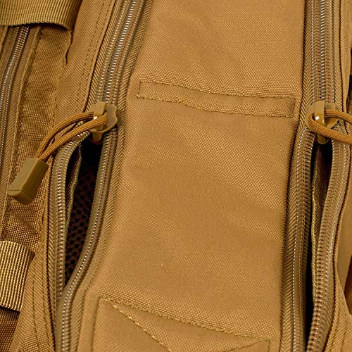 Seibertron Hombro Pro- multifuncion para Hombre Militar tactico al Aire Libre Messenger Bag Bolsos Maletin Grande Suficiente para 14.1" Laptop/Sony/Canon/Nikon/Olympus/iPad Khaki