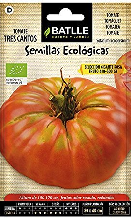 Semillas ECOLÓGICAS huerto lote 10 sobres (Tomate, Pimiento italiano, Pimiento rojo, Berenjena, Calabacin, Cebolla, Pepino, Melón, Sandía, Puerro)