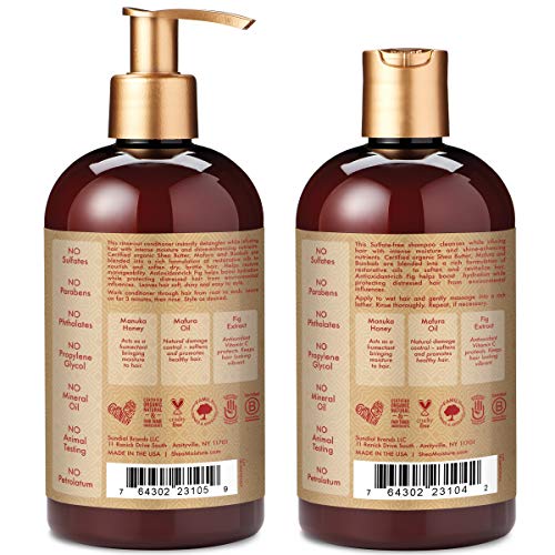 Shea Moisture Intensive Hydration Shampoo & Conditioner Set, 13 Fl Oz By Shea Moisture