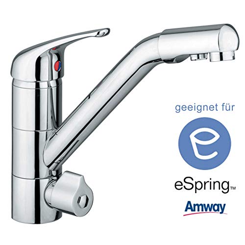 Siena cromo AW – 4 Vías de especial de grifo para agua potable filtro – Amway