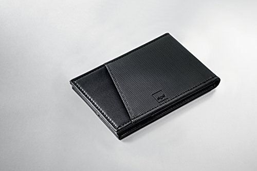 SIGEL CO901 Conceptum Tarjetero cartera, protección RFID y NFC, negro