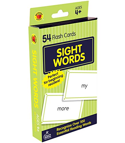 Sight Words Flash Cards (Brighter Child Flash Cards)