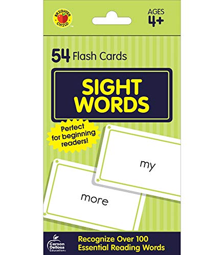 Sight Words Flash Cards (Brighter Child Flash Cards)