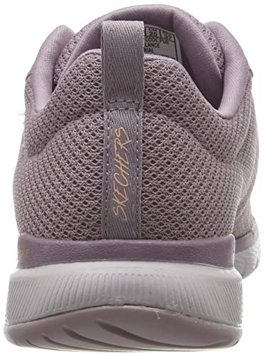 Skechers Women's Flex Appeal 3.0-first Insight Trainers, Purple (Purple Mesh/Purple Trim Pur), 2 UK (35 EU)