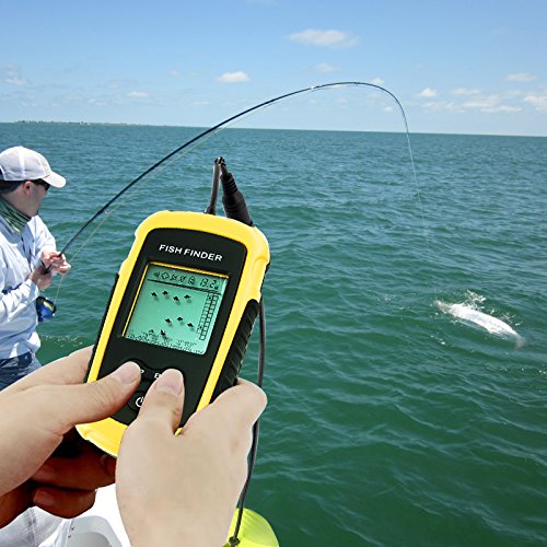 Sonda Detector / Buscador de peces para la pesca Fish Finder 100m (FF1108-1)