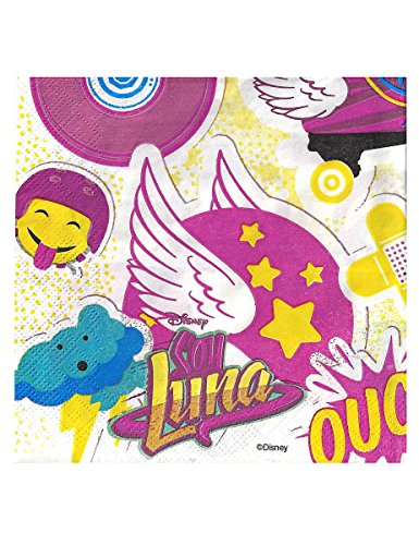 Soy Luna Two-Ply Paper Napkins 33x33cm