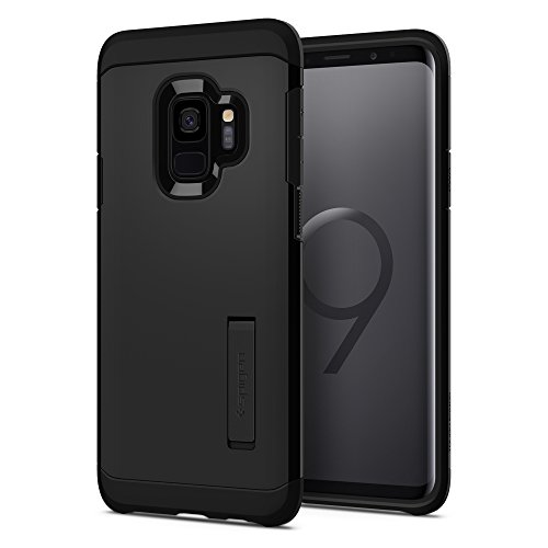 Spigen Funda Tough Armor Compatible con Samsung Galaxy S9 (2018), Doble Capa y Protección Extrema contra caídas - Coral Azul