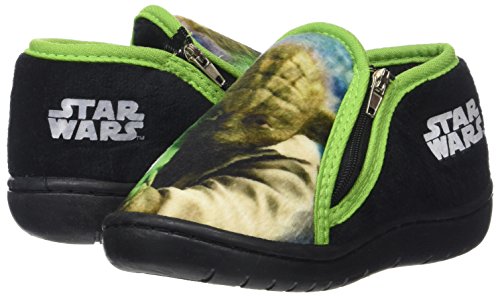 Star Wars 120885, Zapatillas de Estar por casa para Niños, Verde, 24/25 EU