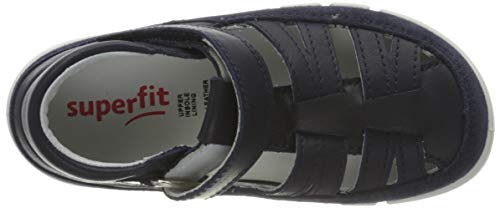 superfit Flexy, Sandalias para Bebés, Azul (Blau 80), 18 EU