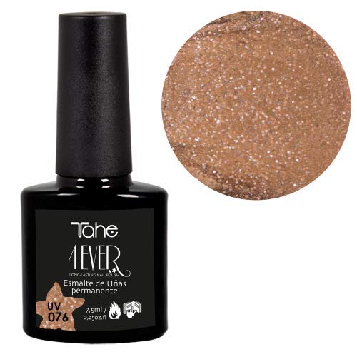 Tahe 4-Ever Esmalte Semipermanente para Uñas Larga Duración/Pintauñas/Laca de Uñas/Esmalte Permanente para Uñas - Uv-076 Alquimia, 7,5 ml