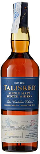 Talisker Distiller's Edition Premium Single Malt Scotch Whisky 70cl con caja de regalo