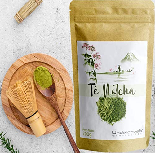 Te Matcha Japonés en Polvo Grado Premium 200gr (200 dosis) - Te Matcha - Matcha - Matcha Tea - Te Verde Matcha - Matcha Polvo - Té Matcha - Té Verde Matcha - Te Matcha en Polvo - Te Matcha Polvo