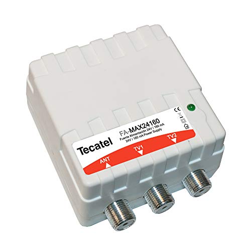 Tecatel FA-MAX24160 - Fuente de alimentación 24 V, Color Banco