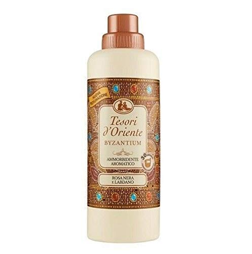 Tesori d'oriente BYZANTIUM - Suavizante (750 ml), diseño de rosa negra y labdanum