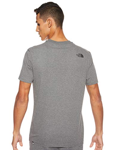 The North Face T92TX3 Camiseta Easy, Hombre, Multicolor (Tnfmdgyhtr (Std)), M