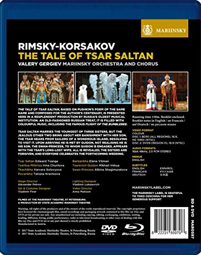 The Tale of Tsar Saltan (BLU-RAY/DVD)