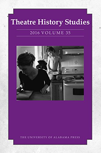 Theatre History Studies 2016, Vol. 35 (English Edition)