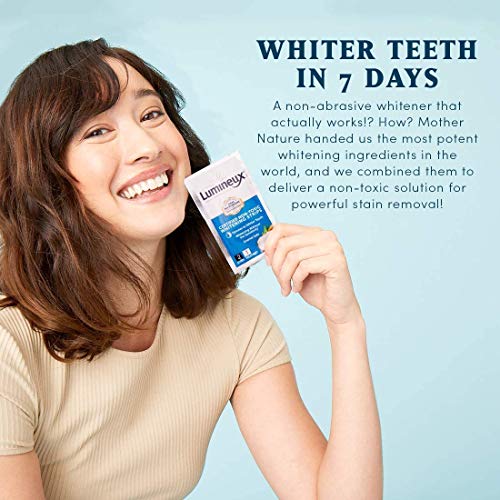 Tiritas Blanqueadoras de Dientes Lumineux Oral Essentials | 21 Tratamientos 42 Tiras | Certificadas, No Tóxicas | Dientes más blancos en 7 días | Sin sabores artificiales | Formulado por el dentista