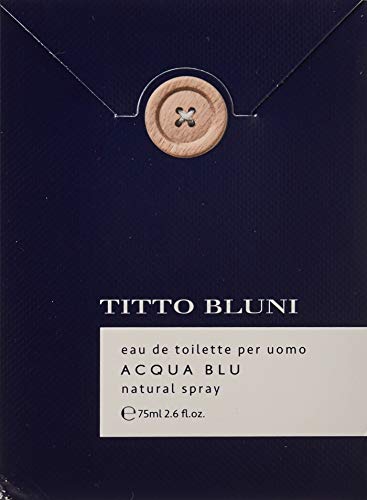 Titto Bluni Acqua Blu Uomo Eau de Toilette Natural Spray 75ml