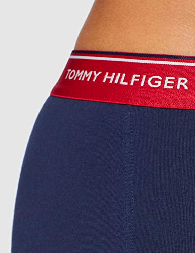 Tommy Hilfiger 3p Trunk Bóxer, Multicolor (Multi/Peacoat 904), Medium (Pack de 3) para Hombre