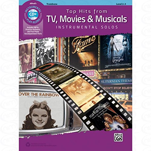 Top Hits from TV Movies + Musicals – Arreglados para trombón – con CD [de la fragancia/Alemán]