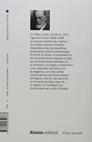 Tótem y Tabú (El libro de bolsillo - Bibliotecas de autor - Biblioteca Freud)