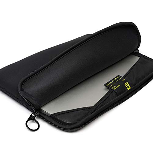 Tucano BFTMB15-BK, Top, Second Skin-Funda de Neopreno para MacBook Pro (38,1 cm/15") para Hombre, Monótono