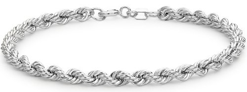 Tuscany Silver Pulsera de Plata de Ley para Mujer 18 cm