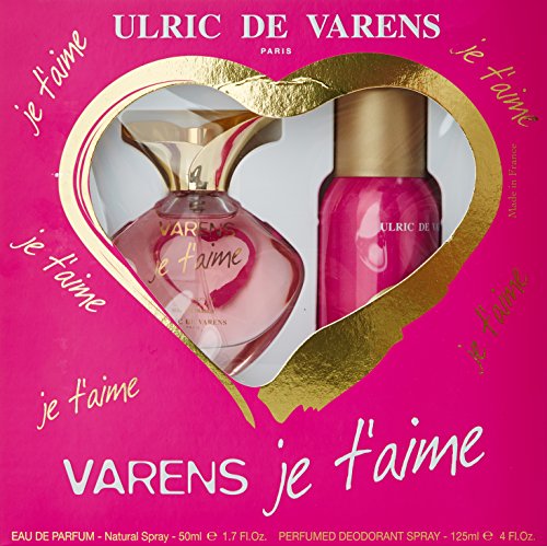 Ulric de Varens Je T' aime Eau de Parfum - 50 ml + Deo spray - 125 ml