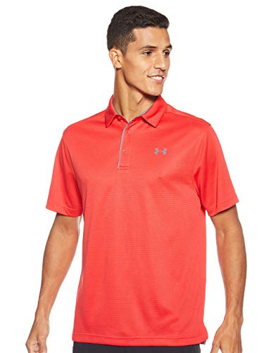 Under Armour Tech Polo, Hombre, Rojo, MD