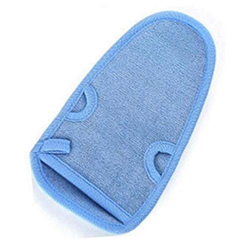 Unisex Ducha Cuerpo Exfoliación profunda Exfoliante Guante Quitar Piel muerta Manopla Exfoliante Guante de baño Exfoliante, Azul, China