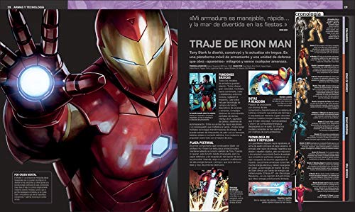 Universo Marvel: Superhéroes. Villanos. Localizaciones. Tecnología. Vehículos.