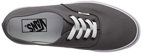 Vans Authentic, Zapatillas de Tela Unisex, Gris (Pewter/Black), 40.5 EU, Gris (Pewter/Black), 40.5 EU