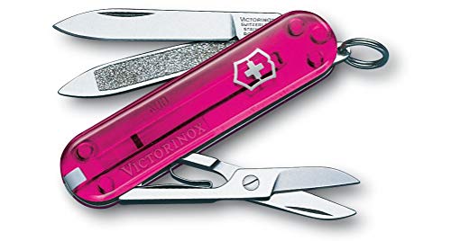 Victorinox Classic, Rosa, Acero inoxidable, 7 funciones