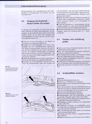 VW Golf II Diesel / Turbodiesel, GTD / Carat TD ab August 83