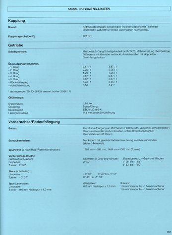 VW Golf II Diesel / Turbodiesel, GTD / Carat TD ab August 83