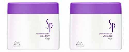 Wella SP Volumize Mask 2 x 400 ml para cabello fino Sistema Professional Care