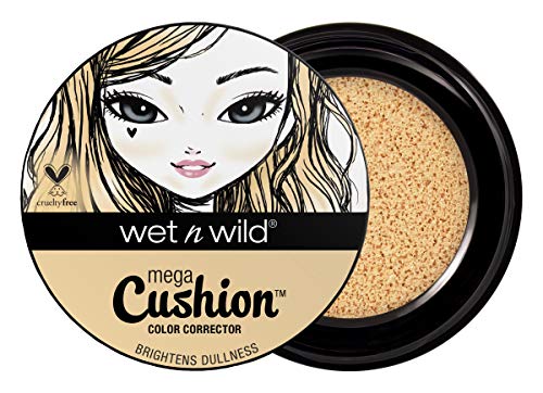 Wet n Wild MegaCushion™ Color Corrector – Formato Cushion – Amarillo - 1 unidad