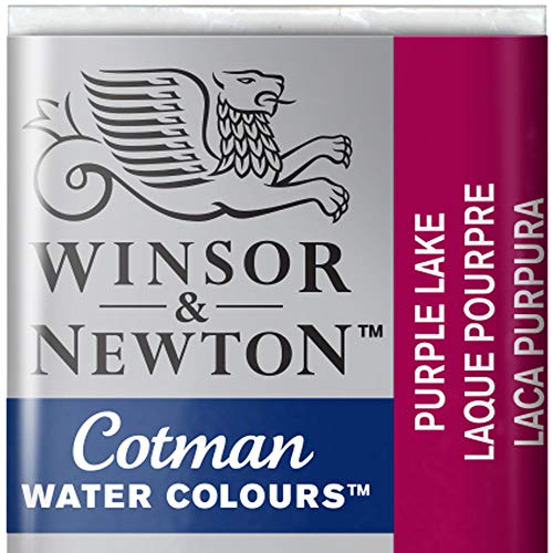 Winsor & Newton Cotman - Acuarela En Pastilla, Laca Purpura